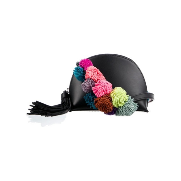 Loeffler Randall - Pom Pom black purse - Picture 1 of 7